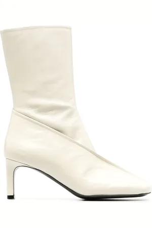 Jil Sander Stiefel mit eckiger Kappe