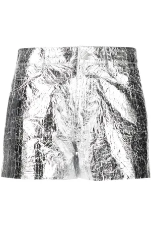 MONSE Kurze Shorts im Metallic-Look