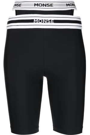 MONSE Radlerhose mit Logo-Bund