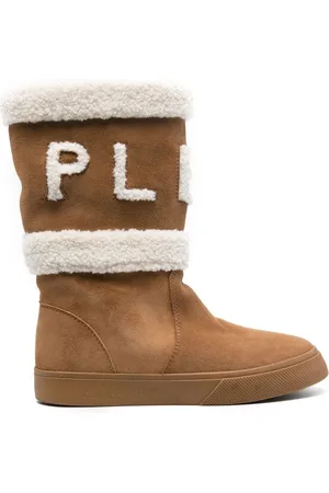 Philipp Plein Stiefel mit Shearling-Futter