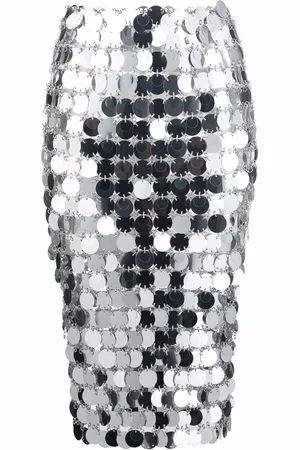 Paco rabanne Midirock mit Pailletten