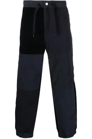 Emporio Armani Gerade Hose mit Kontrasteinsätzen