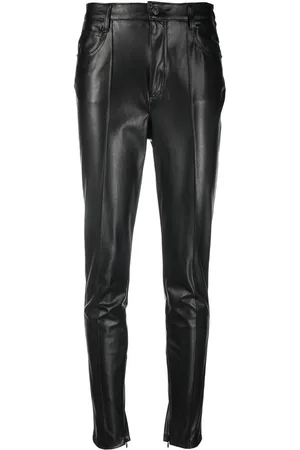 ERMANNO SCERVINO Schmale Hose aus Faux-Leder