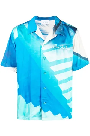 BLUE SKY INN Hemd mit abstraktem Print