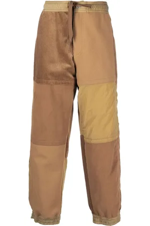 Emporio Armani Gerade Hose mit Kontrasteinsätzen