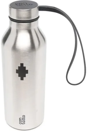 MARCELO BURLON Trinkflasche mit Kreuz-Print