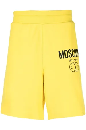 Moschino Joggingshorts mit Logo-Print