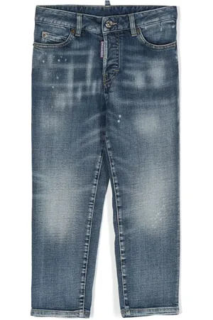 Dsquared2 Boston Straight-Leg-Jeans