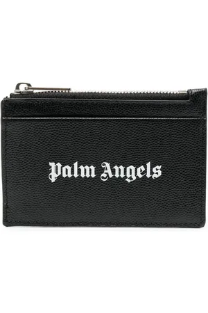 Palm Angels Kartenetui mit Gotik-Print