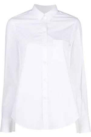 Filippa K Damen Blusen - Hemd mit langen Ärmeln