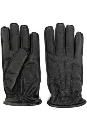 Armani Herren Handschuhe - Handschuhe aus strukturiertem Leder