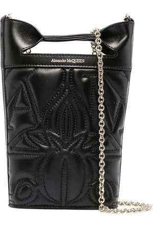 Alexander McQueen Bestickte Beuteltasche