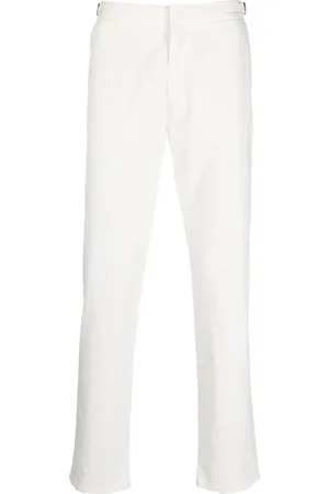 Orlebar Brown Halbhohe Straight-Leg-Hose