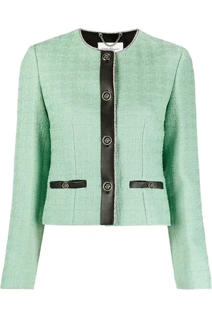 Salvatore Ferragamo Jacke mit Lederborten