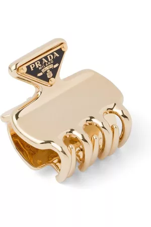 Prada Damen Haarschmuck - Haarspange mit Logo