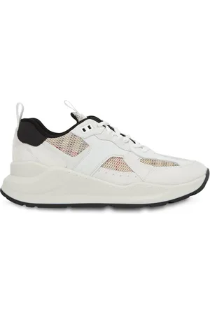 Burberry Karierte Mesh-Sneakers