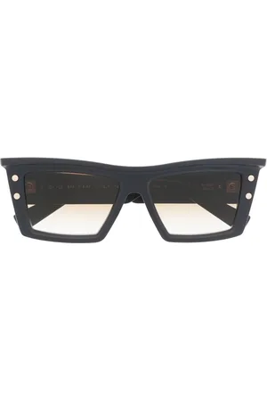 Balmain Sonnenbrille mit eckigem Gestell