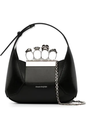 Alexander McQueen Mini Jewelled Hobo Handtasche