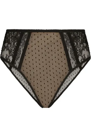Dolce & Gabbana Hoch sitzender Spitzenslip