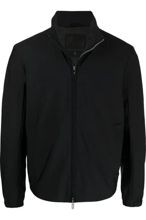 Emporio Armani Reißverschluss-Blouson mit blinder Kapuze