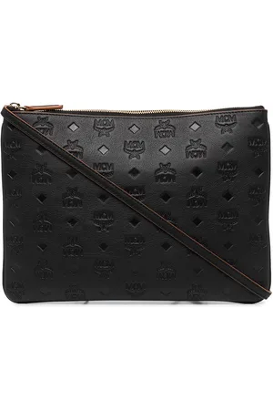 MCM Clutch mit Monogramm-Print