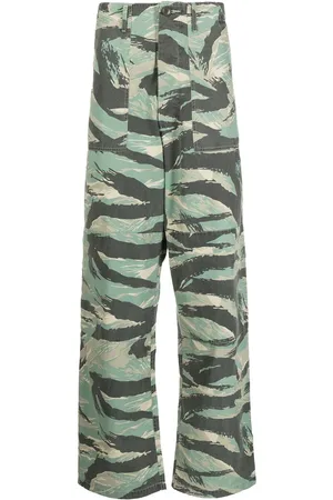 Maharishi Gerade Hose mit Camouflage-Print