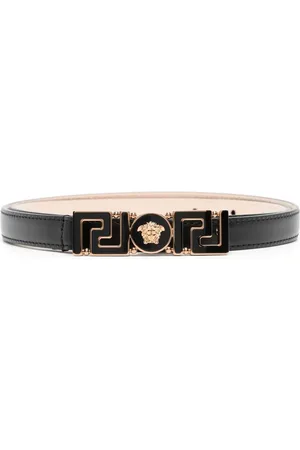 VERSACE Gürtel mit Greca-Schild