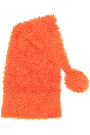 Moschino 2000 Bommelmütze aus Faux Fur