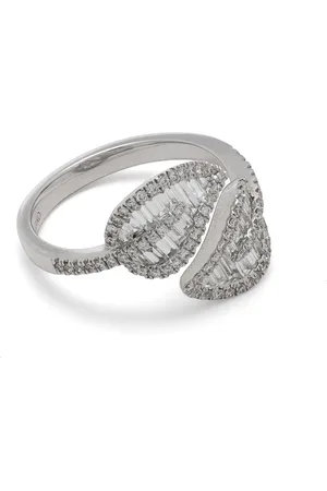 Anita 18kt Weißgoldring mit Diamanten