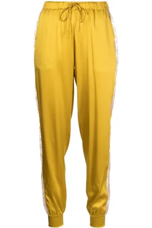 CARINE GILSON Tapered-Hose aus Seide