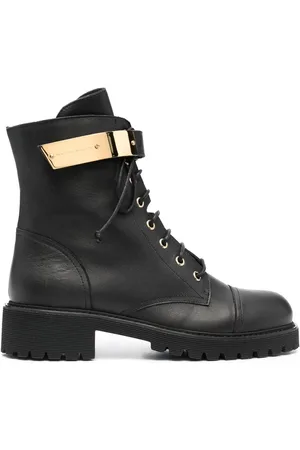 Giuseppe Zanotti Schnürstiefel im Military-Look