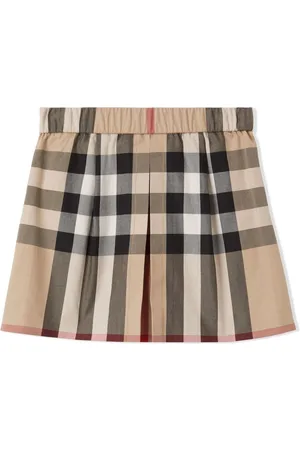 Burberry Karierter Faltenrock
