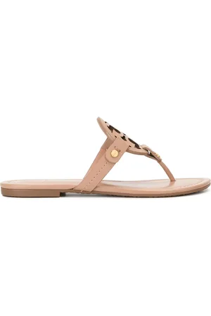Tory Burch Sandalen mit T-Medaillon