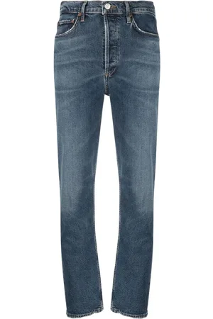 AGOLDE Taillenhohe Slim-Fit-Jeans
