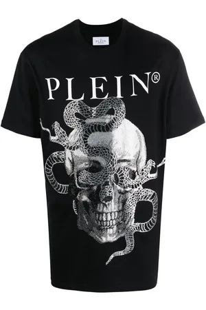 Philipp Plein T-Shirt mit Schlangen-Print