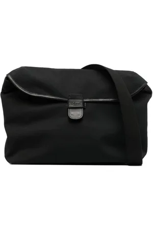 LEATHERSMITH OF LONDON Kuriertasche mit Logo-Prägung