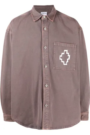 MARCELO BURLON Hemd mit Kreuzmotiv
