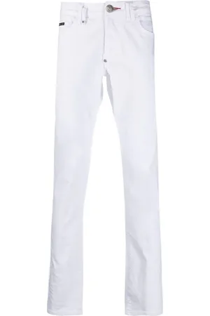 Philipp Plein Klassische Straight-Leg-Jeans