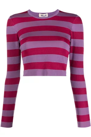 Baum und Pferdgarten Damen Strickpullover - Gestreifter Chaney Pullover