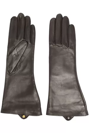AGNELLE Damen Lange Handschuhe - Lange Handschuhe aus Leder