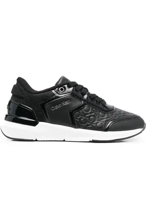 Calvin Klein Sneakers mit Monogrammmuster