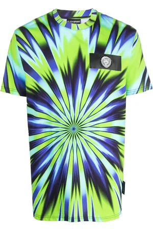 Philipp Plein T-Shirt mit Batikmuster