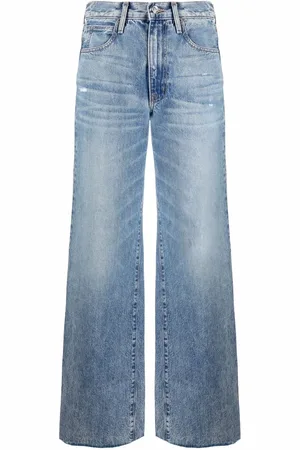 SLVRLAKE Grace Jeans mit weitem Bein