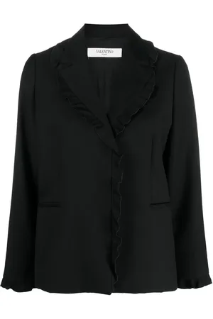 VALENTINO GARAVANI 2000 Blazer mit Rüschen
