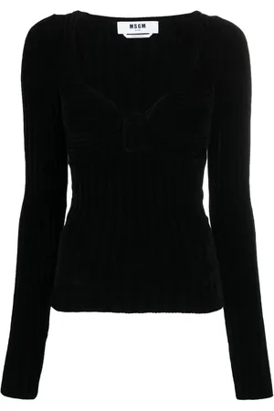Msgm Geripptes Oberteil