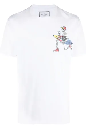 Philipp Plein T-Shirt mit Hawaii-Print