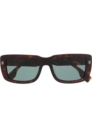 Burberry Eckige Sonnenbrille in Schildpattoptik