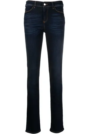 Emporio Armani Halbhohe Skinny-Jeans