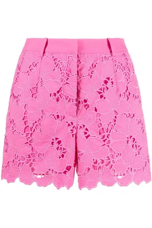 Self-Portrait Shorts mit Wellensaum