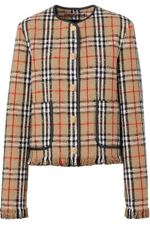 Burberry Jacke mit Vintage-Check